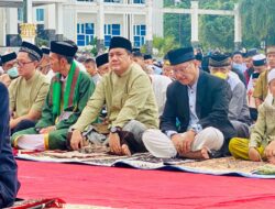 Bupati Surunuddin Sebut Idul Fitri Sebagai Momentum Menebar Maaf Untuk Kerukunan Umat