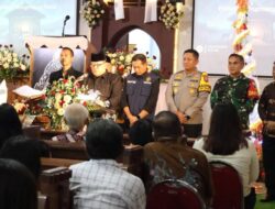 Jajaran Kodim 0808 Bersama Dengan Polres Blitar Sinergi Laksanakan Pengamanan Ibadah Natal