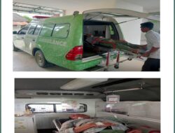 Pengunjung pasar sentral Dapu-dapura Kendari barat Alami Kecelakaan, diduga Kelalaian Pihak Pengelola pasar  