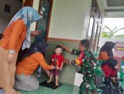 Babinsa Desa Jati Aktif Dampingi Posyandu, Cegah Stunting Demi Anak Indonesia Sehat
