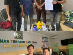 JAM Sultra Resmi Laporkan Dugaan Korupsi Proyek Jalan Tawarombadaka – Solewatu ke Kejati Sultra 