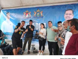 KADIN Sultra Berbagi 500 Kg Daging Qurban, Diserahkan Anton Timbang Secara Simbolis