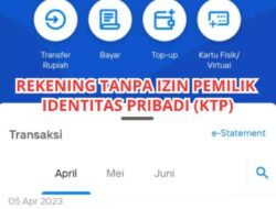 Diduga Kongkalikong PT WIN dan Bank Mandiri Gunakan Identitas Orang Lain Tanpa Izin untuk Membuat Nomor Rekening dengan Transaksi Miliaran Rupiah