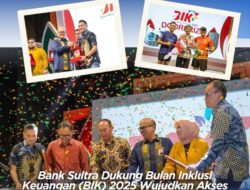 Momentum Kegiatan Bulan Inklusi Keuangan 2025, Bank Sultra Raih Penghargaan Dari OJK Sultra 
