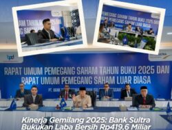 Kenerja Gemilang 2025: Bank Sultra Bukukan Laba Bersih Rp4196 Miliar Dan Perkuat Fondasi Digitalisasi