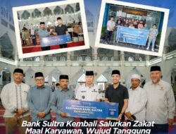 Bank Sultra Salurkan Zakat Maal Karyawan Melalui BAZNAS Sultra, Wujud Komitmen Sosial Di Bulan Ramadan