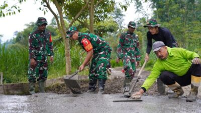 Program TNI Manunggal Membangun Desa (TMMD) ke-127 Kodim 0808/Blitar