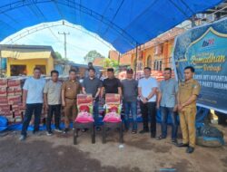 Enam Kades Angkat Topi, Apresiasi PT. WIN Bantu Warga di Bulan Suci Ramadhan