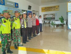 Pospam Terminal Patria Siaga, Babinsa Hariyanto Pastikan Situasi Kondusif Menjelang Lebaran