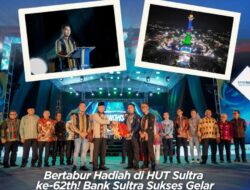 Bank Sultra Gelar Puncak Undian BANGHOKI di HUT Sultra Ke-62 Tahun Dengan Ratusan Hadiah Utama