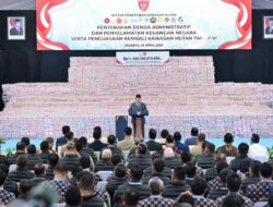Presiden RI, Prabowo Subianto Hadir Langsung dalam penyerahan Uang Sitaan Negara sebesar Rp11,4 Triliun