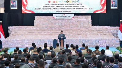 Presiden RI, Prabowo Subianto Hadir Langsung dalam penyerahan Uang Sitaan Negara sebesar Rp11,4 Triliun
