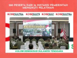 Menhan Sjafrie Tinjau Latsarmil Komcad ASN di Brigif 1 Marinir Cilandak