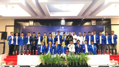 Usung Aksi Nyata untuk Indonesia, Rahmat Almubaraq Resmi Nahkodai PC PMII Kota Kendari