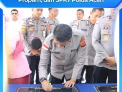 Kapolda Aceh, Irjen Pol Drs. Marzuki Ali Basyah M.M., Resmikan Klinik Pratama Bhayangkari Polda Aceh