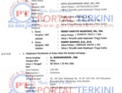 Diduga ada surat perintah Penahanan Eks Kadis SDA Sultra, Kejati Bungkam: Benar atau tidak?