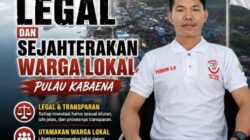 Pemuda LIRA Sultra Dorong Investasi PT TIM di Kabaena Legal, Transparan dan berpihak Ke Masyarakat
