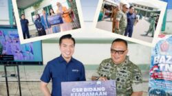 Perkuat Sinergi di HUT Ke-81 TNI, Bank Sultra Gelontorkan CSR Rp100 Juta Untuk Masjid dan Beasiswa Prajurit Korem 143/HO
