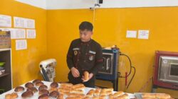 Komitmen, Lapas Kelas IIA Kendari Bekali Warga Binaan Keterampilan produksi Roti