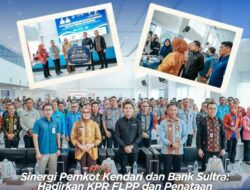 Dukung Hunian Layak ASN, Bank Sultra Gandeng Pemkot Kendari dan BP Tapera Luncurkan KPR FLPP sultra Sejahtera